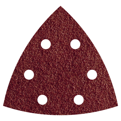 Wolfcraft Hechtschuurbladen | Korund | K180 | Geperforeerd | 95mm | 5 stuks - 1826000