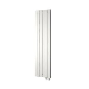 Designradiator Plieger Cavallino Retto Elektrisch 1000 Watt 180x45 cm Antraciet Metallic