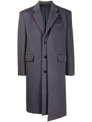 SONGZIO manteau à design superposé - Gris