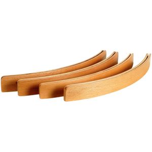 kaarthouder hout, 4 stuks