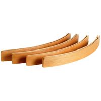 kaarthouder hout, 4 stuks
