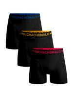 Muchachomalo 3-Pack Heren Boxershort - Solid - katoenen heren onderbroeken