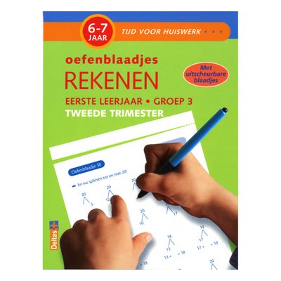 Deltas Oefenblaadjes rekenen (6-7 j.) tweede trimester