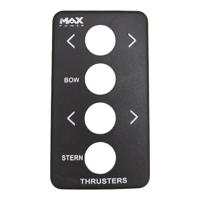 Max Power Beschermplaat Zwart Dubbel Joystick Paneel Default Max Power Beschermplaat Zwart Dubbel Joystick Paneel Default