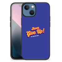 Apple iPhone 13 mini | Telefoon Hoesje | met tekst Never Give Up