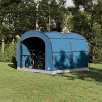 Tent met dak met opslag Blauw 268 x 240 x 191 cm Polyester