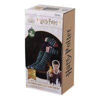 Harry Potter Knitting Kit Slouch Socks and Mittens Slytherin - thumbnail