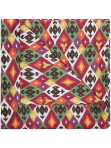 Cabana nappe carrée Diamond Ikat - Rouge