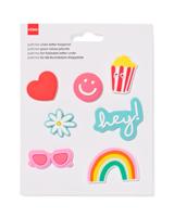 HEMA Patches letter klapkrat vrolijk