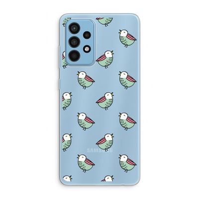 Vogeltjes: Samsung Galaxy A52 Transparant Hoesje