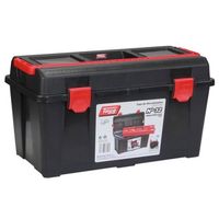 Tayg gereedschapskoffer 48 x 25,8 cm polypropyleen zwart/rood - thumbnail