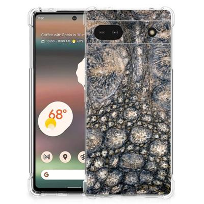 Google Pixel 6A Case Anti-shock Krokodillenprint Google Pixel 6A Case Anti-shock Krokodillenprint
