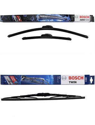 Bosch Ruitenwissers voordeelset voorzijde + achter AR813S450U