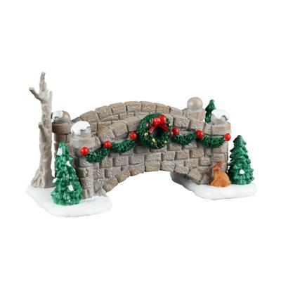 Kerstdorpminiatuur Christmas Footbridge 5x10x16 cm - Lemax