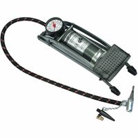 Bruder Mannesmann Voetpomp - grijs - 2 bar - 1 cilinder - manometer   - - thumbnail