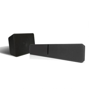 Bluesound: Pulse Soundbar Plus + Draadloze Pulse+ Subwoofer  - Zwart