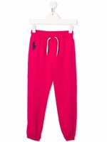 POLO RALPH LAUREN KIDS pantalon de jogging Polo Pony - Rose