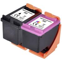 Renkforce Inktcartridge vervangt HP 302, X4D37AE, F6U66AE, F6U65AE Compatibel Combipack Zwart, Cyaan, Magenta, Geel RF-5628788