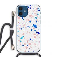 Terrazzo N°6: iPhone 12 mini Transparant Hoesje met koord