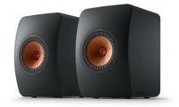 KEF Tweedekans: LS50 Meta Boekenplank speaker - Carbon black (per paar) - thumbnail