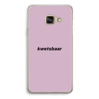 kwetsbaar: Samsung A3 (2017) Transparant Hoesje