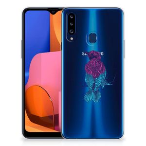 Samsung Galaxy A20s Telefoonhoesje met Naam Merel