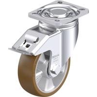Blickle LH-ALB 125K-1-FI Plaatstalen zwenkwiel Wieldiameter: 125 mm Draagvermogen (max.): 550 kg 1 stuk(s)