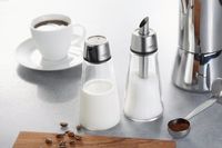GEFU BRUNCH suiker dispenser Glas, Kunststof, Roestvrijstaal - thumbnail