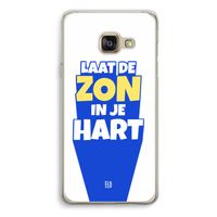 Laat de zon in je hart: Samsung Galaxy A3 (2016) Transparant Hoesje