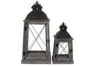 Decostar Countryfield Lantaarn vk Samara grijs klein