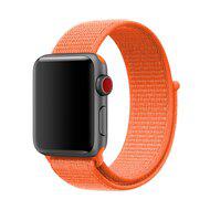 Sport Loop nylon bandje - Oranje - Geschikt voor Apple Watch 38mm / 40mm / 41mm - thumbnail
