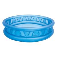 Soft Side Pool rond opblaasbaar zwembad voor kinderen en gezinnen - INTEX - 188x46cm - Capaciteit 666L - Blauw