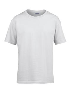 Gildan G64000K Softstyle® Youth T-Shirt - White - L (140/152)