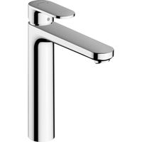 Hansgrohe Vernis wastafelkraan 108 highriser met metalen waste chroom 71581000 - thumbnail