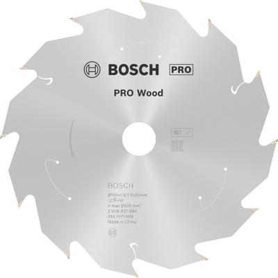 Bosch Accessoires Cirkelzaagblad ACCU Standard for Wood 165x20/16x1.5/1.0x12T - 2608837684