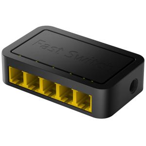Cudy FS105D netwerk-switch Fast Ethernet (10/100) Zwart
