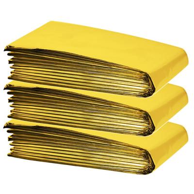 Benson Nooddeken goud/zilver - 3x - 130 x 210 cm - reddingsdeken - isolatiedeken - onderkoeling deke Benson Nooddeken goud/zilver - 3x - 130 x 210 cm - reddingsdeken - isolatiedeken - onderkoeling deke