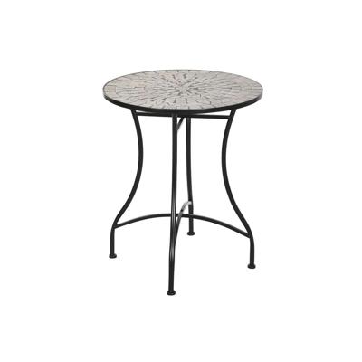 Bijzettafel Home ESPRIT Zwart Multicolour 60 x 60 x 72 cm