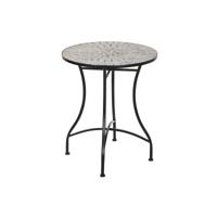 Bijzettafel Home ESPRIT Zwart Multicolour 60 x 60 x 72 cm