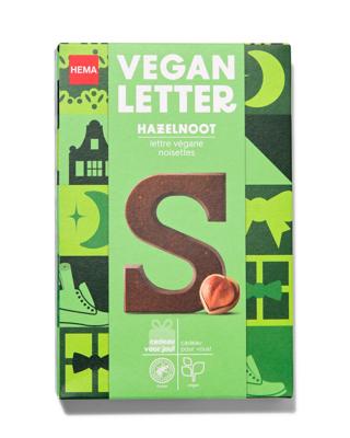 051 Vegan Letter Hazelnoot 135gram