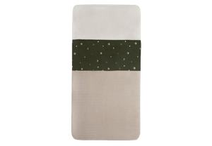 Laken Wieg 75x100cm Stargaze - Leaf Green