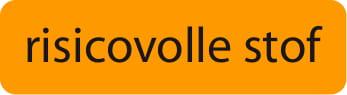 Blockland Strooketiket risicovolle stof 44 x 11mm