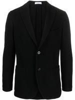 Boglioli blazer à simple boutonnage - Noir