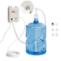 VEVOR fleswaterdispenserpompsysteem, 5 gallon dispensersysteem, automatische elektrische waterdispenser, waterkanpomp met enkele inlaat, compatibel met koffie-/theezetapparaten, koelkasten