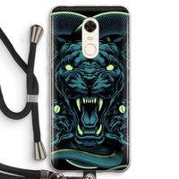 Cougar and Vipers: Xiaomi Redmi 5 Transparant Hoesje met koord