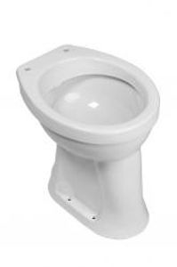 Wiesbaden staande verhoogde toiletpot + 6 AO wit