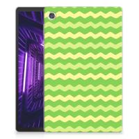 Lenovo Tab M10 Plus Hippe Hoes Waves Green Lenovo Tab M10 Plus Hippe Hoes Waves Green