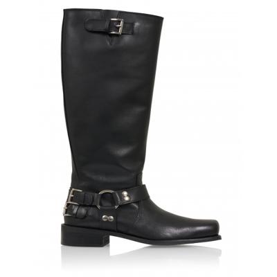 DWRS - Zwart | Dames | Laarsje | Zwart | 43 | regular | Kamst mode