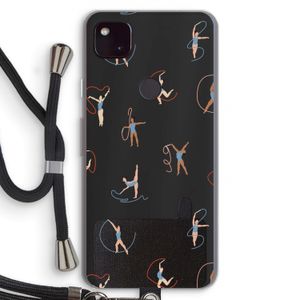 Dancing #3: Pixel 4a 5G Transparant Hoesje met koord