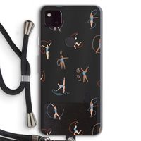 Dancing #3: Pixel 4a 5G Transparant Hoesje met koord